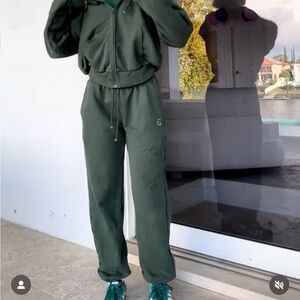 Saski Forest track pants size S NWT